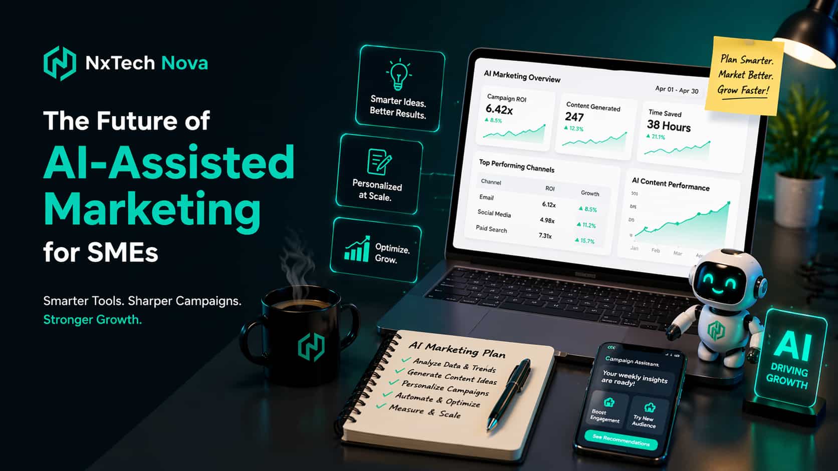 The future of AI-assisted marketing for SMEs