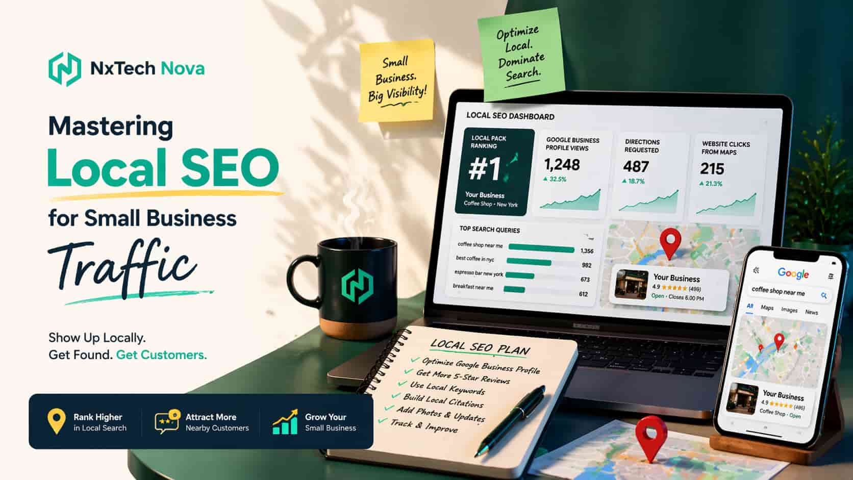 Mastering Local SEO for small business traffic