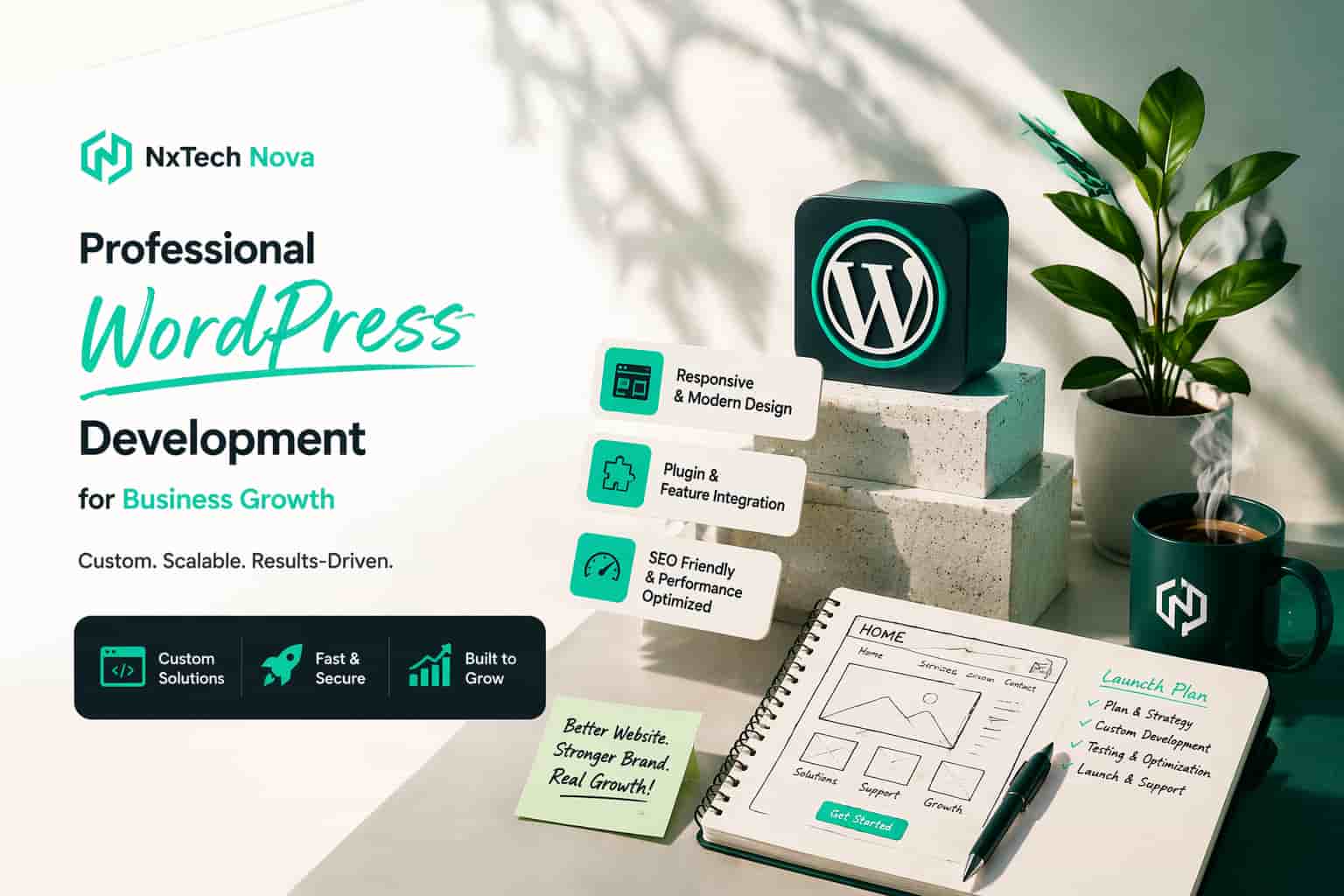 Professional WordPress development for business growth