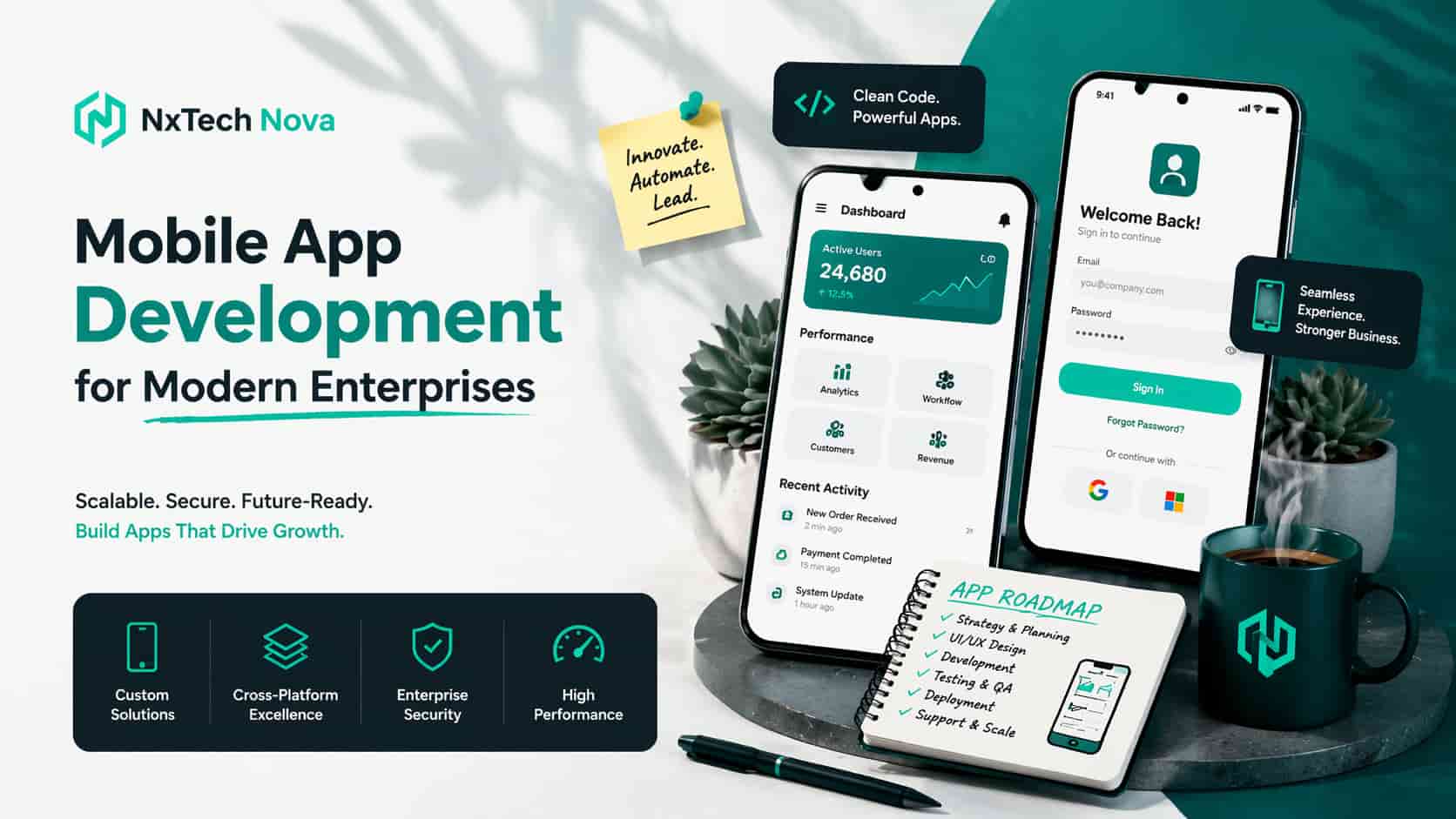 Mobile app development for modern enterprises