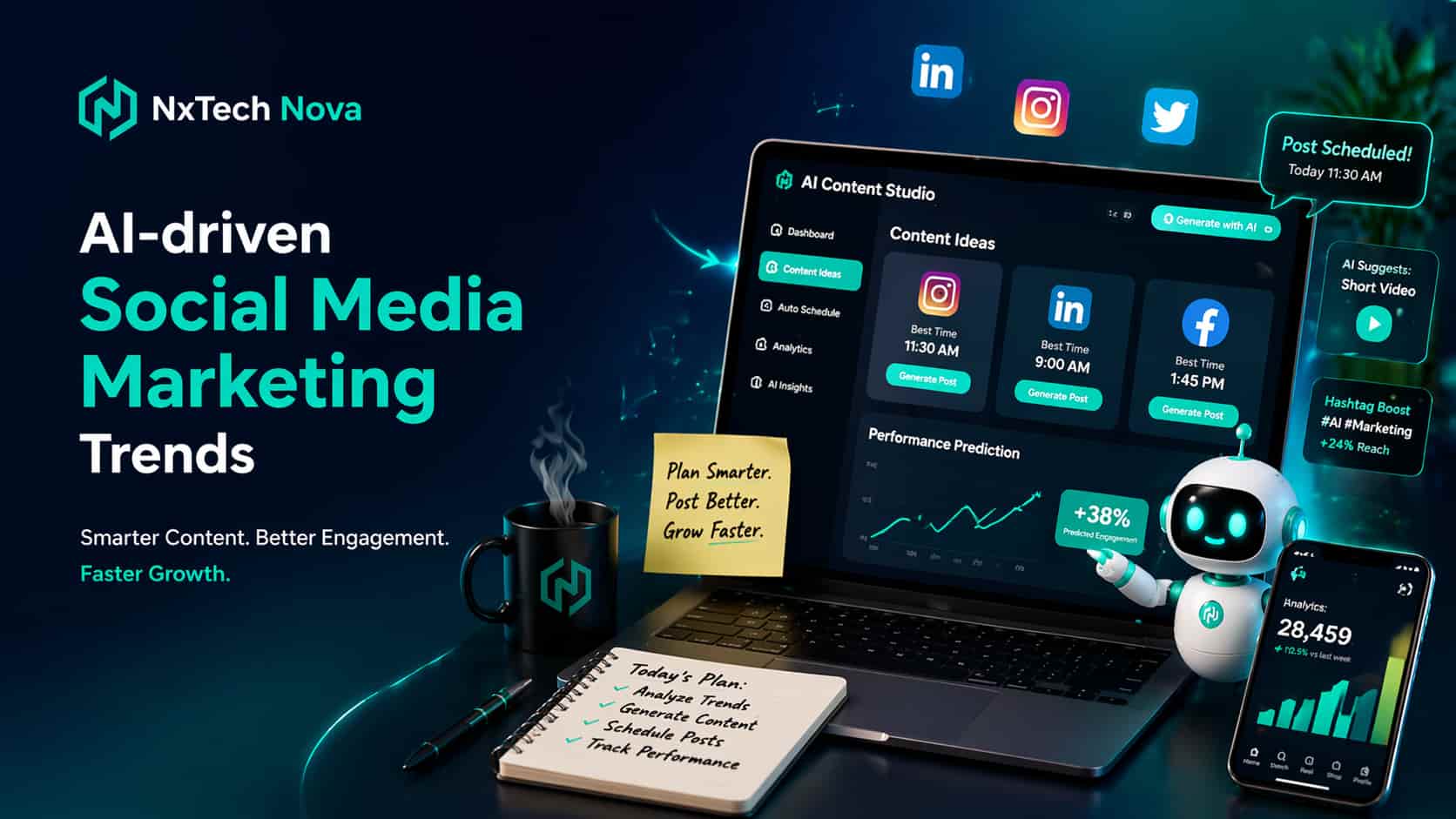 AI-driven social media marketing trends