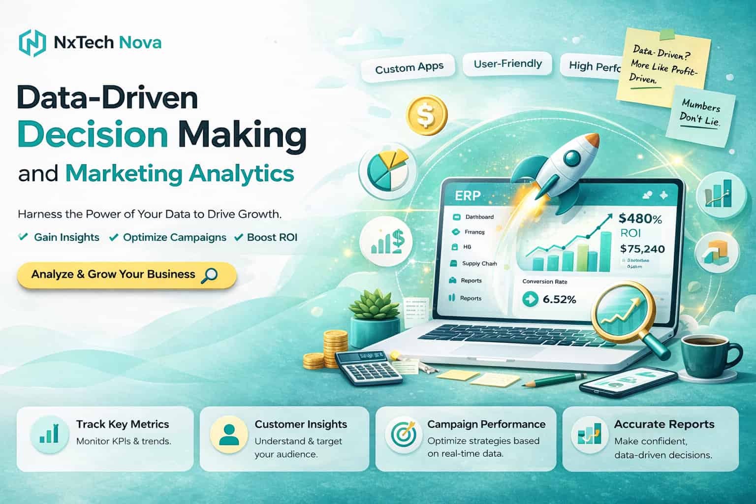 Data-driven decision making and marketing analytics