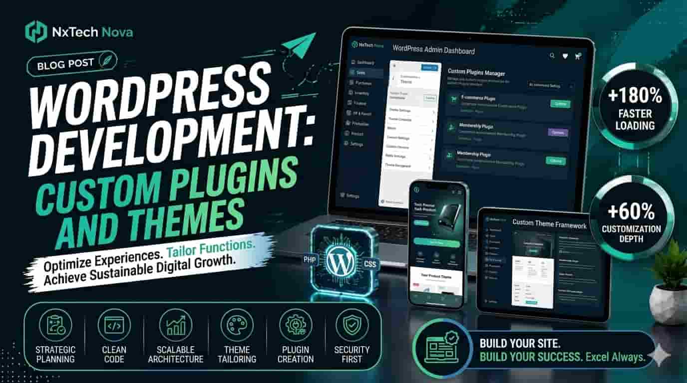 WordPress Development: Custom Plugins and Themes