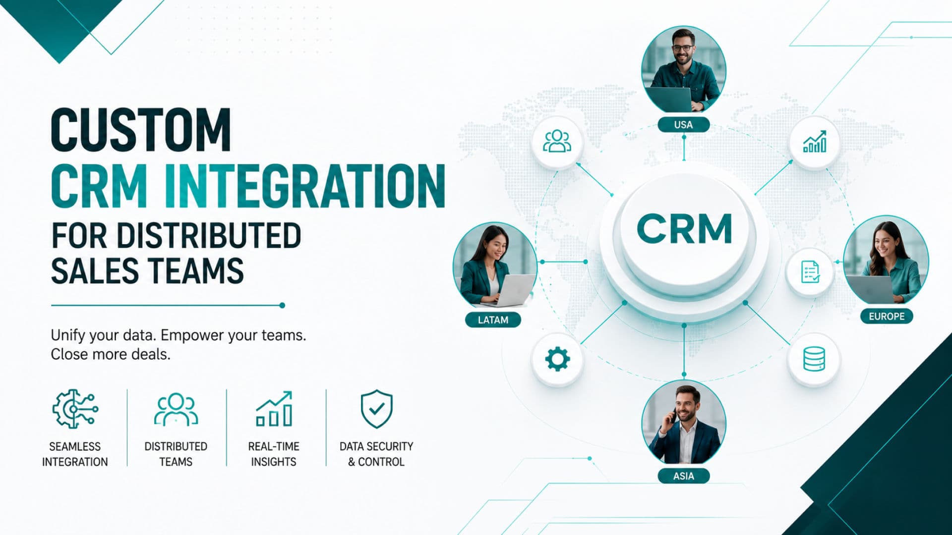 Custom CRM Integration for Distributed Sales Teams